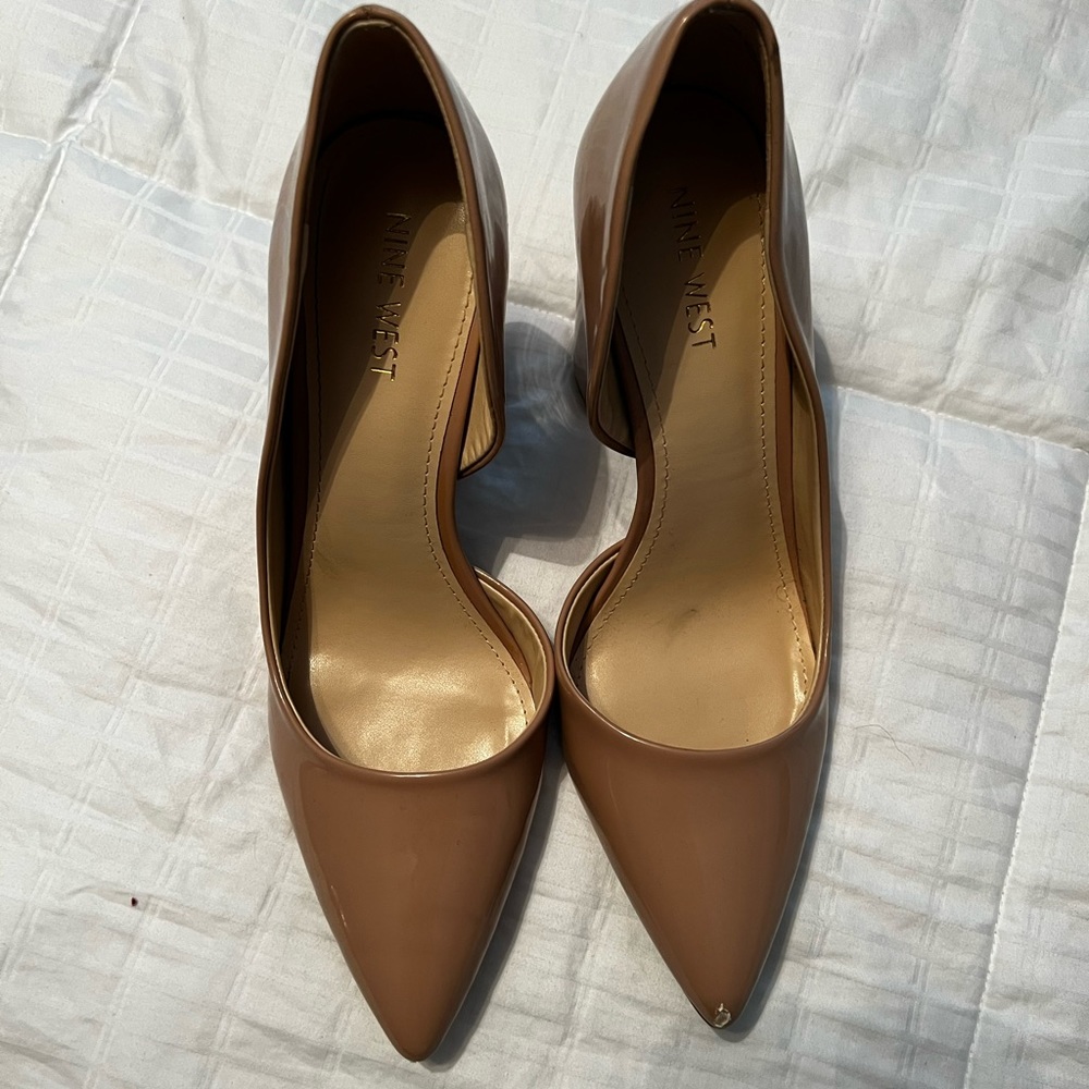 Nine West Nude Heels